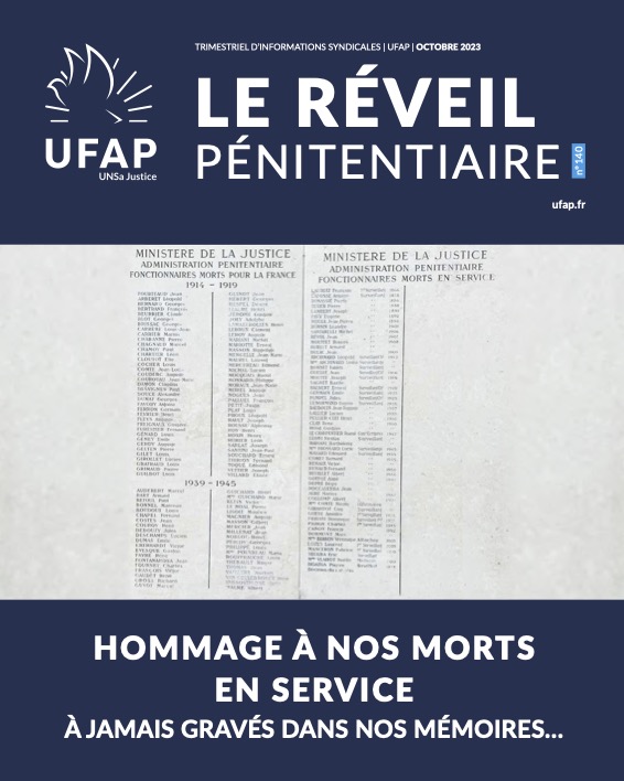 Bonne année 2024 !, UFAP