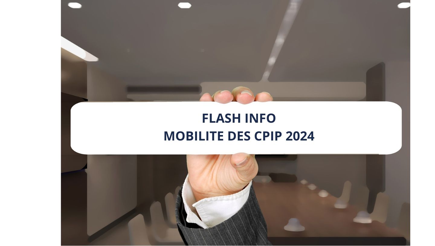 FLASH INFO MOBILITE DES CPIP 2024 : | UFAP | UNSa Justice